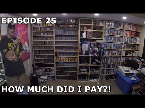 How MUCH Did I Pay For My Retro Video Game Collection?! - Episode 25