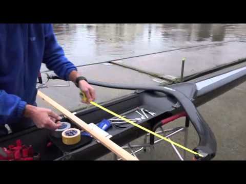 Afinaçao de remos em skiff