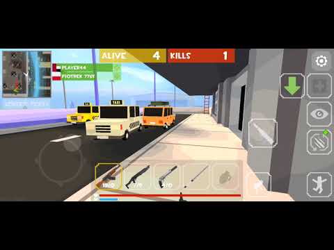 Grand battle royale pixel fps gameplay