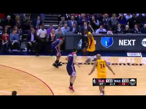 kyrie irving highlights on overtime! ( CAVS VS WASH February 6 2017)