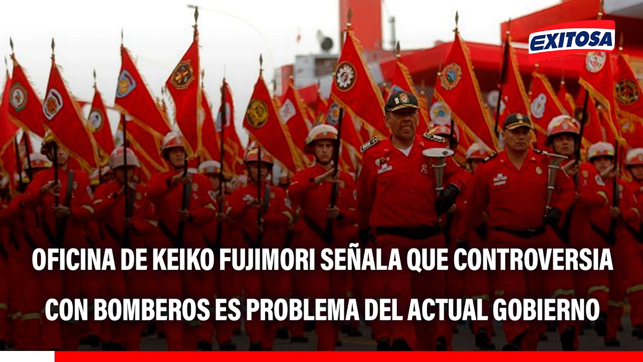 🔴🔵Oficina de Fujiori se pronuncia tras decisión de Bomberos de no participar en Parada Militar