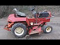 Old Garden Tractor For Free - Will It Run? 1985 Gravely 8123