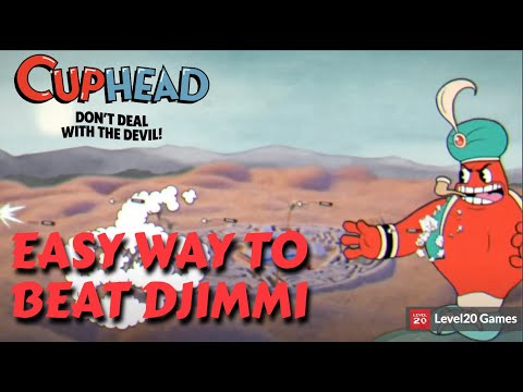 HOW TO EASILY DEFEAT THE GENIE BOSS (DJIMMI THE GREAT) | CUPHEAD