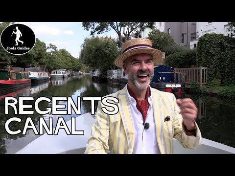 Jolly Boating Trip on London's Regents Canal - Little Venice to Camden Lock