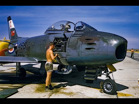 Episode:63 Feature Friday: 100 years of the Royal Canadian Air Force: Canadair CL-13 Sabre Jet