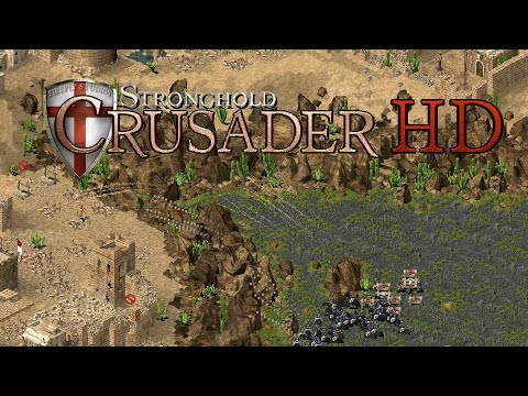 Stronghold Crusader Mission 73 - Circle of Enemies - On 90 Speed @SergiuHellDragoonHQ
