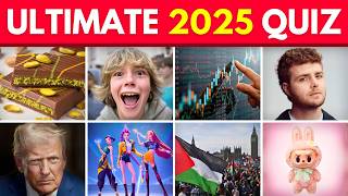 Trivia Quiz about the Year 2025 🍾 |  The Ultimate End of the Year Quiz