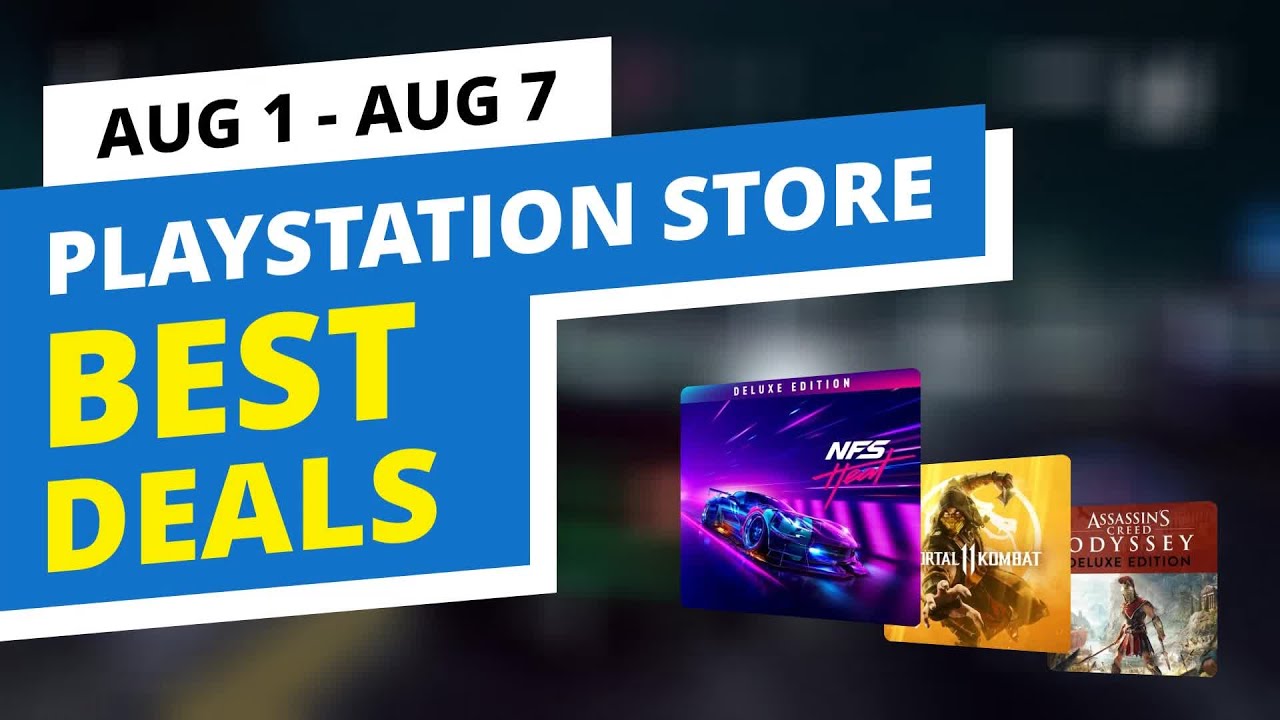 Best Deals in the official PlayStation Store, Aug 1 - Aug 7