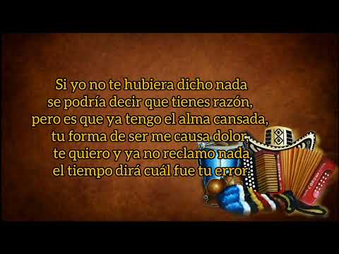 Con El Alma Cansada - Los Hermanos Zuleta (con Letra) By Eusebio