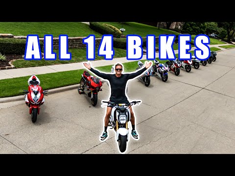 For the First Time Ever… All My Bikes in One Place