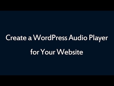 WonderPlugin Audio Player Plugin