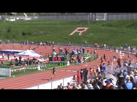 Redondo Invitational: Girls 4 x 100 Heat 3
