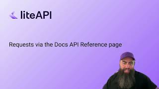 Requests via the Docs API Reference page
