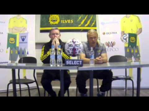 Ilves-KuPS lehdistötilaisuus Veikkausliiga 12.7.2015