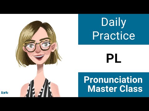 PL 単語の始まり - L ブレンド アメリカ英語 日常発音シャドーイング練習 (PL Beginning of Words - L Blends American English Daily Pronunciation Shadowing Practice)