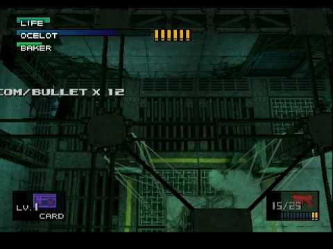 [GERMAN] Metal Gear Solid 1 - Revolver Ocelot Battle
