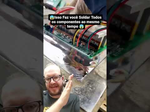 Curso de Eletronica - SOLDAGEM Eletrônica com CADINHO DE SOLDA - Eletrônica Facil