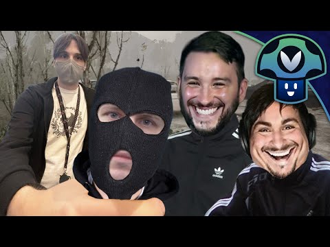 Vinny, Jerma, Pokelawls & Ster - Crime Simulator + Misery