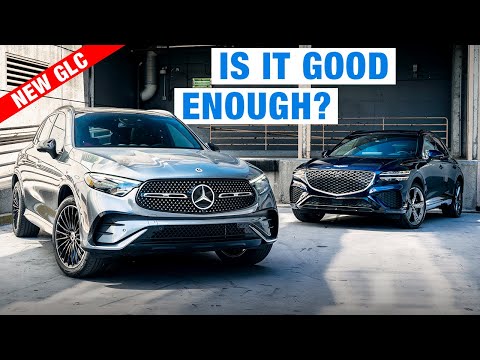 All-New 2023 Mercedes-Benz GLC 300 vs. 2022 Genesis GV70 | Small Size, Big Luxury