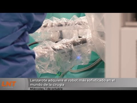 Lanzarote adquiere el robot más sofisticado en el mundo de la cirugía