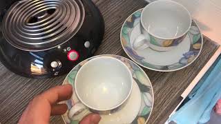 Kaffee (Zwei Tassen) zubereiten Philips HD6554/68 Senseo Kaffeepadmaschine, schwarz Anleitung