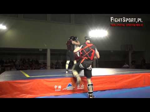 Karol Bromblik vs Wojciech Sadowski na MP Sanda i Qingda