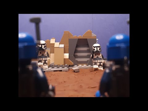 Mandos vs Super Commandos | Lego Star Wars Stop Motion Battle