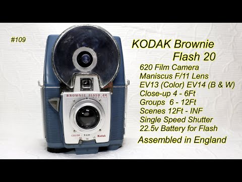 KODAK Brownie Flash 20.  1960