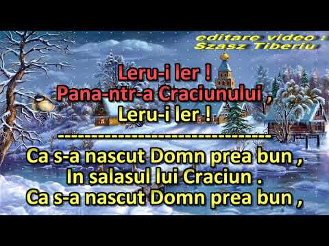 Colind - Sus boieri nu mai dormiti, karaoke