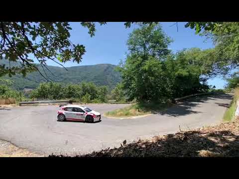 Skoda Fabia  a Rallentatore. 21 °Rally dei Nebrodi