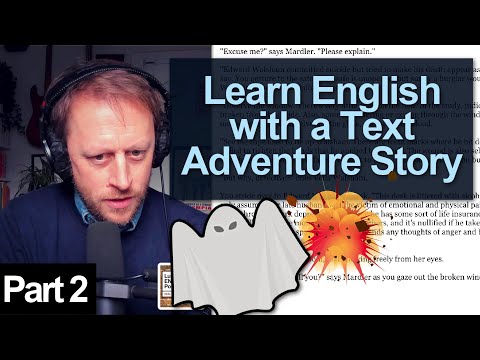 803. The Wraith (Learn English with a Text Adventure Story) by Peter Carlson