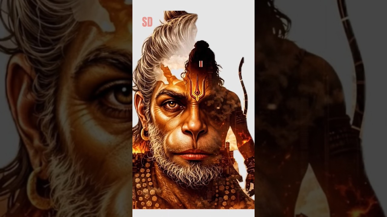 🚩बजरंगबली का पावन स्मरण🙏 #bajrangbali #hanumanji #shortsfeed #devotional