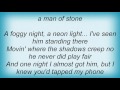 Stan Ridgway - Man Of Stone Lyrics