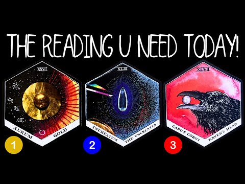 The Reading You Need Today!✨☺️⭐️✨pick a card reading 🃏Timeless tarot card readind