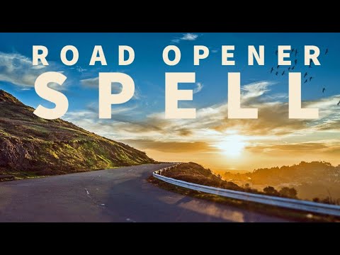 HOW TO DO A ROAD OPENER SPELL.(easy set up) 💫🌚 Magick Spells, Easy Spells