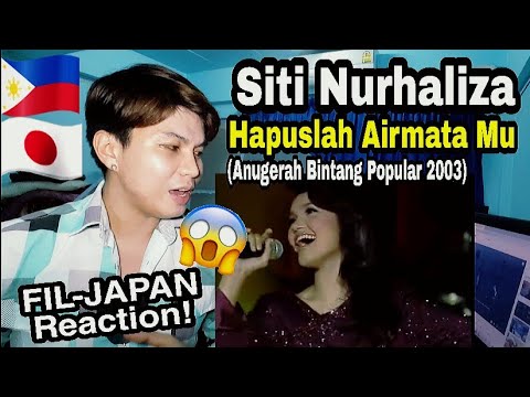 Siti Nurhaliza - Hapuslah Airmata Mu (Anugerah Bintang Popular 2003) FIL-JAPAN Reacts
