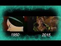 La Cenicienta 1950 2015 Side By Side Comparación