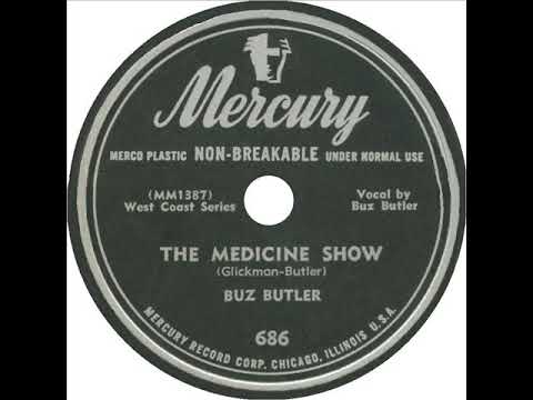 BUZ BUTLER - Medecine Show