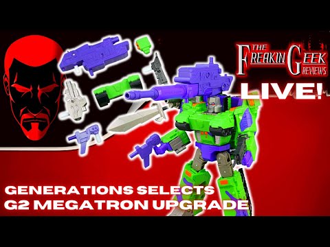 Generations Selects G2 Megatron UPGRADE: EmGo's LIVE Reviews N' Stuff