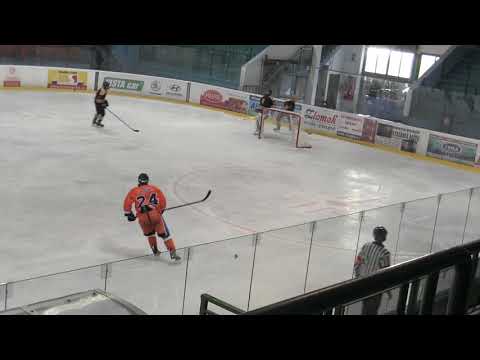 SD: SHKM Hodonín - HK Kroměříž 3:6 (sezona 2017-18, 7. kolo) 2. třetina