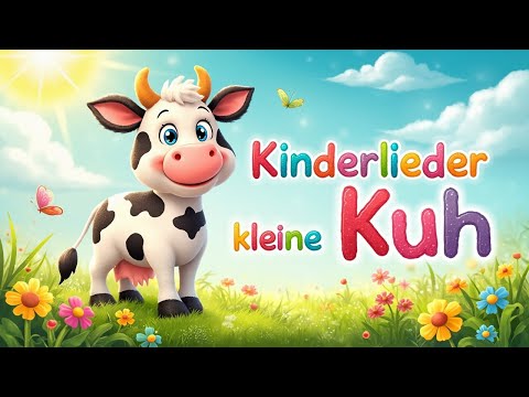 Kinderlieder🐮  Die kleine Kuh 🐄 #kinderlieder #kindergarten