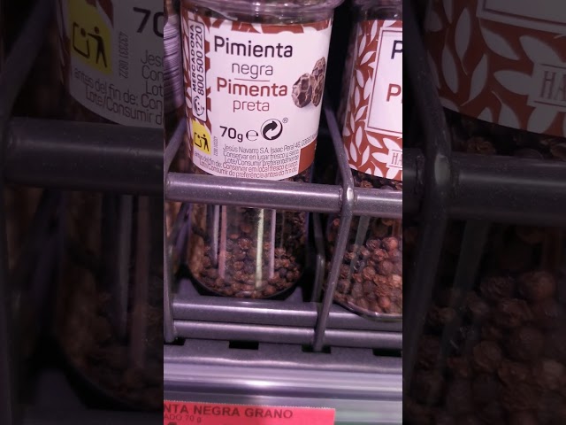 Vídeo relacionado con Alpi Nature Pimienta Negra en Grano 250g, Granos de Pimienta Negra Enteros para Cocinar