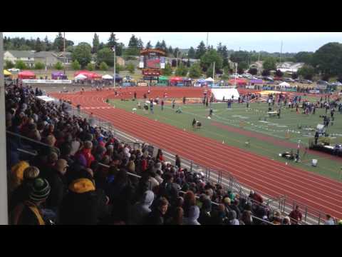 2016 WIAA STATE TRACK 3A - BOYS 4x100m RELAY FINALS