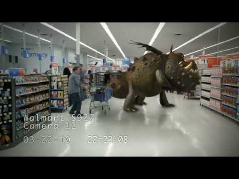 How to Train Your Dragon 3D Gronckle Caught on Tape at Walmart Commercial