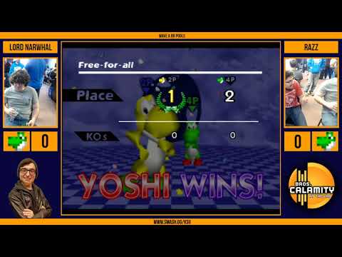 Keystoned II | Lord Narwhal (Falcon) vs Razz (Yoshi) - Wave A RR Pools - Super Smash Bros.