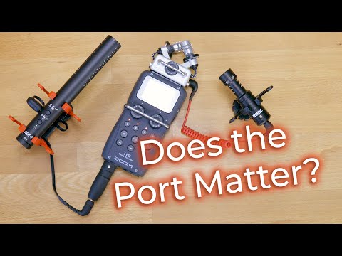 Enhancing Audio Quality: Zoom H5 with 3.5mm Mini Jack Mic - XLR Adapter vs Built-In Port