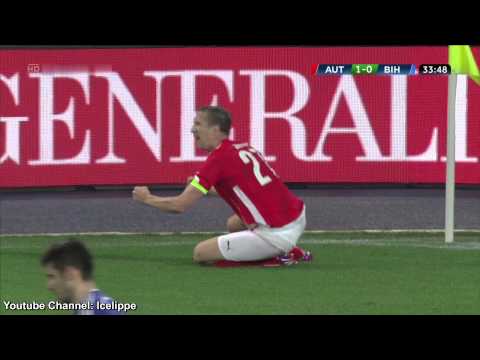 Österreich - Bosnien Herzegowina 1:0 Marc Janko | 2. Kanal Ton | HD 60FPS