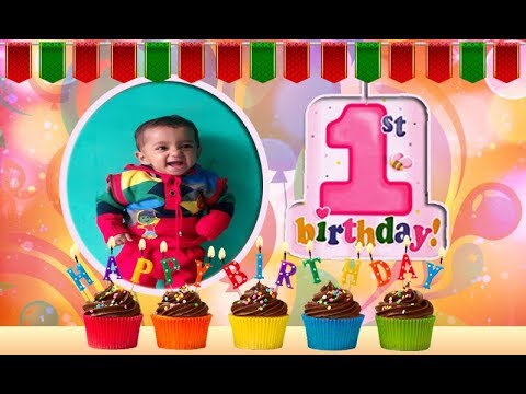 Happy 1st Birthday Afifa "12 /23 /17"