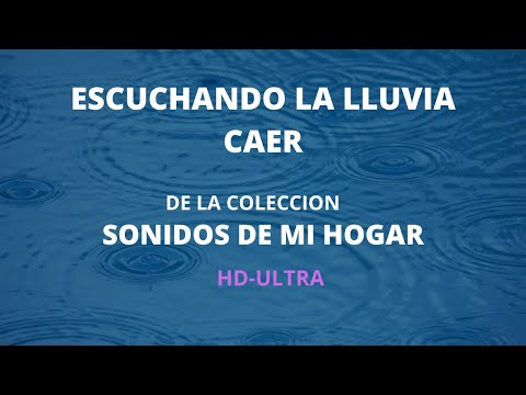 Musica Para Dormir ,  Sonido de Lluvia y los Animales del Bosque - HD-Ultra Lluvia - Relajante