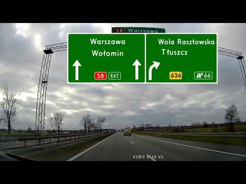 Droga Ekspresowa / Expressway S8 Białystok - Warszawa (odc. Poręba - Wa-wa)